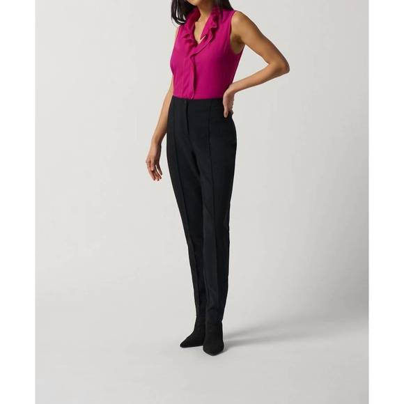 NEW JOSEPH RIBKOFF georgette top with ruffles in opulence - Picture 5 of 5